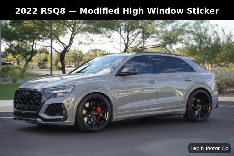 2022 Audi RS Q8